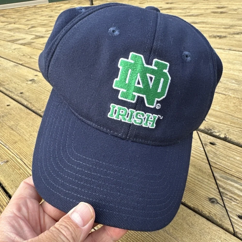Notre Dame Hat Adidas Fighting Irish Flexfit XL NCAA Navy